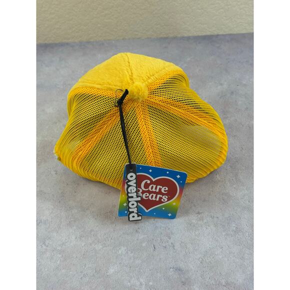 New With Tags Overlord Care Bears Funshine Bear Yellow Fuzzy Trucker Hat